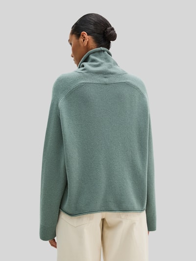 Marc O'Polo Rollkragenpullover mit überschnittenen Schultern Aqua 5