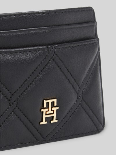 Tommy Hilfiger Portemonnee voor kaarten met logodetail Zwart - 2