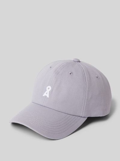 Armedangels Basecap mit Label-Stitching Modell 'YENAAS' Flieder 1