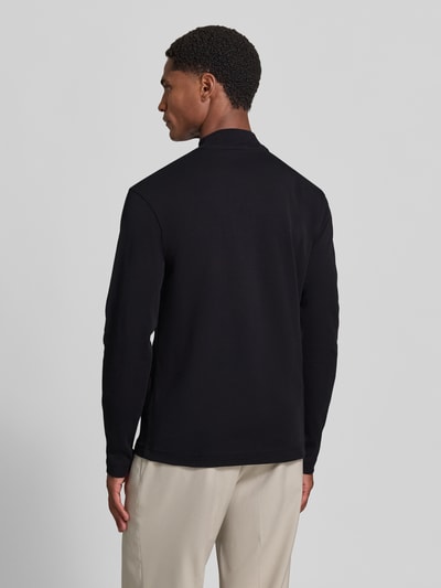 DRYKORN Shirt met lange mouwen met opstaande kraag model 'MORITZO' Zwart - 5