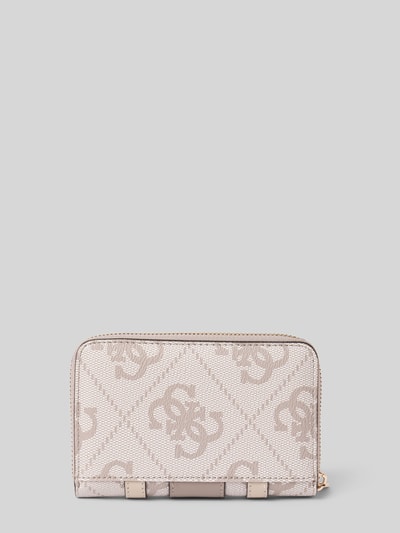 Guess Portemonnee met labelapplicatie, model 'ERENA' Taupe - 2
