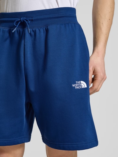 The North Face Relaxed Fit Sweatshorts mit Label-Stitching Dunkelblau 3