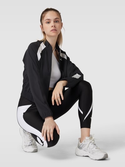 PUMA PERFORMANCE Kurtka z detalami z logo Czarny 1