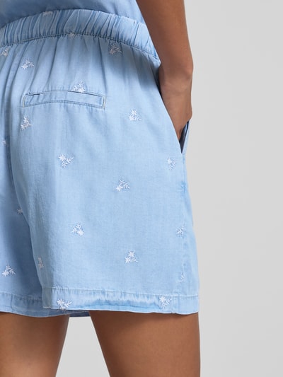 B.Young Szorty o kroju relaxed fit z elastycznym pasem model ‘KOSMO’ Niebieski 3