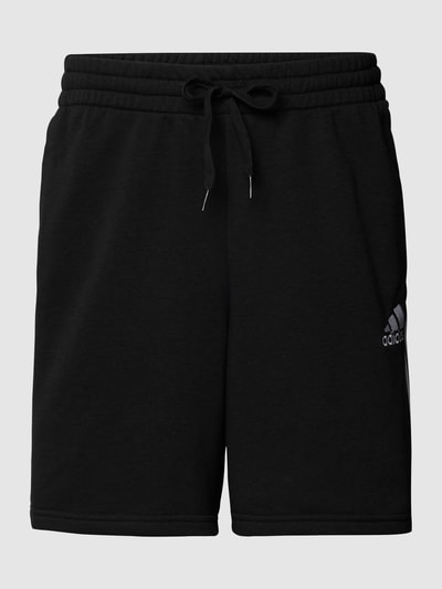 ADIDAS SPORTSWEAR Sweatshorts mit Label-Stitching Black 2