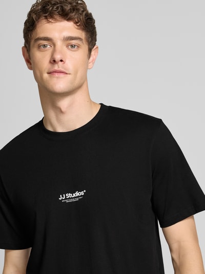 Jack & Jones T-Shirt mit Rundhalsausschnitt Modell 'SOHO' BLACK 3