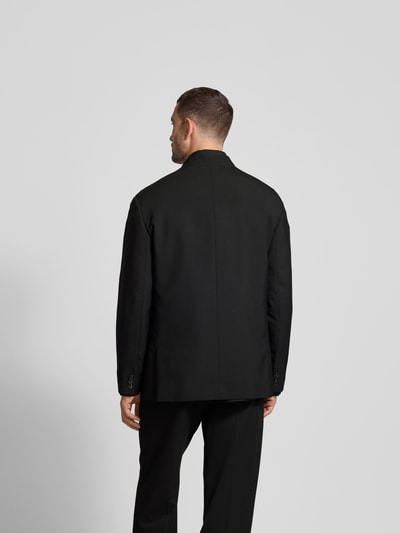 Kenzo Relaxed Fit Sakko aus reiner Schurwolle Black 5