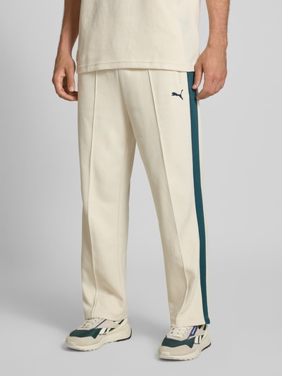 PUMA PERFORMANCE Flared Fit Sweatpants mit elastischem Bund Offwhite 4