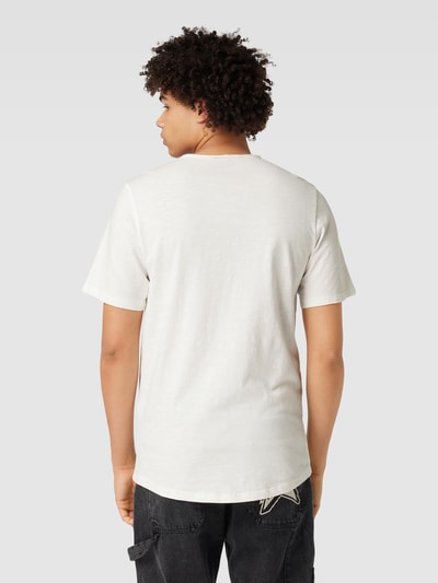 Jack & Jones T-Shirt in unifarbenem Design Weiss 5