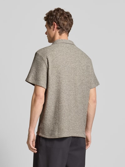 Calvin Klein Jeans Relaxed fit vrijetijdsoverhemd met reverskraag Taupe - 5