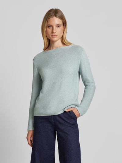 Marc O'Polo Regular Fit Strickpullover aus Baumwolle Mint 4