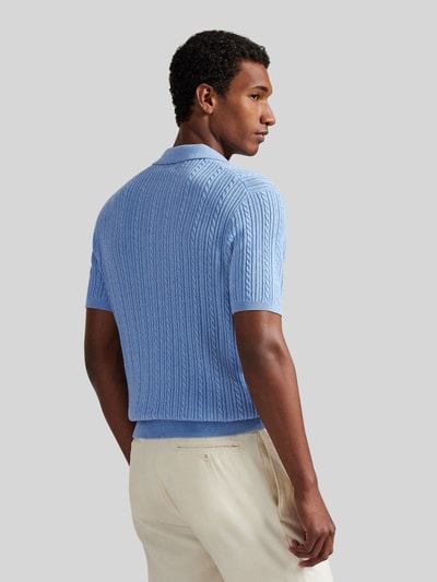 Polo Ralph Lauren Regular Fit Poloshirt aus reiner Baumwolle Bleu 5