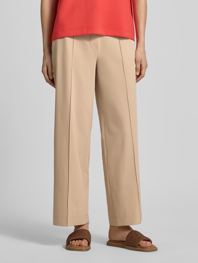 Raffaello Rossi Culotte mit Längsnähten Modell 'PALINA' Camel 4