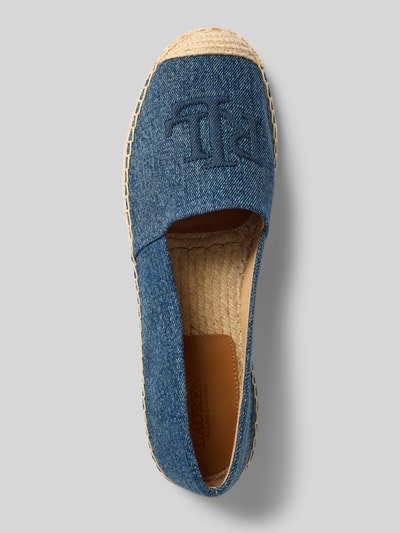 Lauren Ralph Lauren Espadrilles mit Logo-Stitching Modell 'CAMERYN' Jeansblau 3