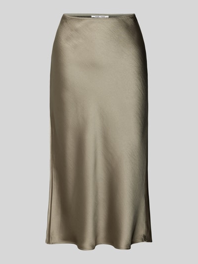 Samsøe Samsøe Spódnica midi z elastycznym pasem model ‘AGNETA’ Oliwkowy 2