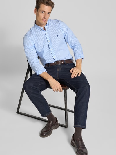 Polo Ralph Lauren Vrijetijdsoverhemd met knoopsluiting Lichtblauw gemêleerd - 3