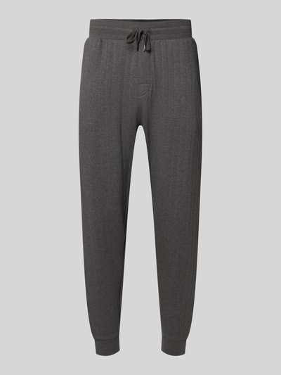 BOSS Relaxed Fit Sweatpants aus Baumwoll-Mix Modell 'HERITAGE' Anthrazit 2