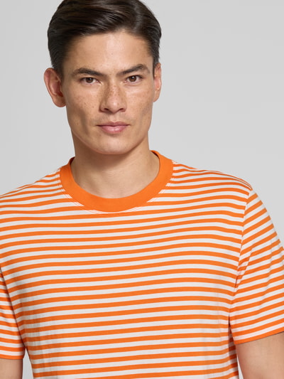 Armedangels Relaxed Fit T-Shirt aus reiner Baumwolle Orange 3