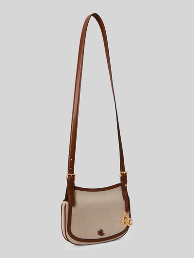 Lauren Ralph Lauren Umhängetasche mit Logo-Detail aus Segeltuch Beige 3