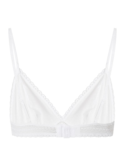 DKNY Ochtendjas met labelprint Wit - 3