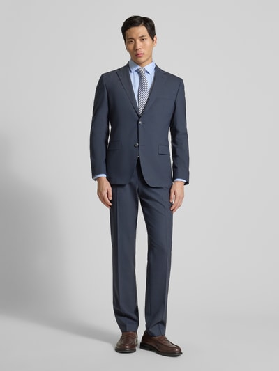 BOSS Slim Fit Kurzblazer mit Schurwoll-Anteil Modell 'P-HUGE' Marine 1