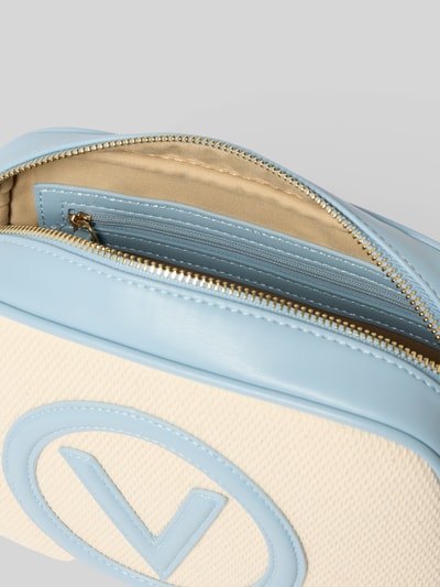 VALENTINO BAGS Torebka z aplikacją z logo model ‘COVENT’ Błękitny 4