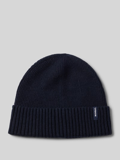 MCNEAL Beanie mit Label-Detail Marine 1