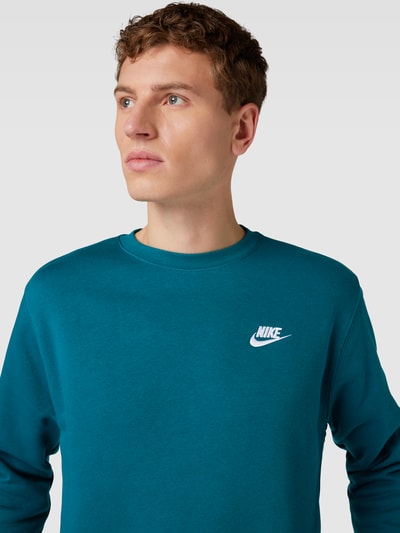 Nike Oversized Sweatshirt mit Label-Detail Petrol 3