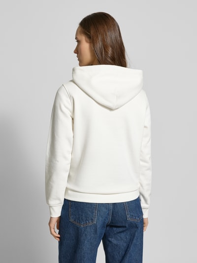 Tommy Jeans Hoodie met labelstitching Ecru - 5