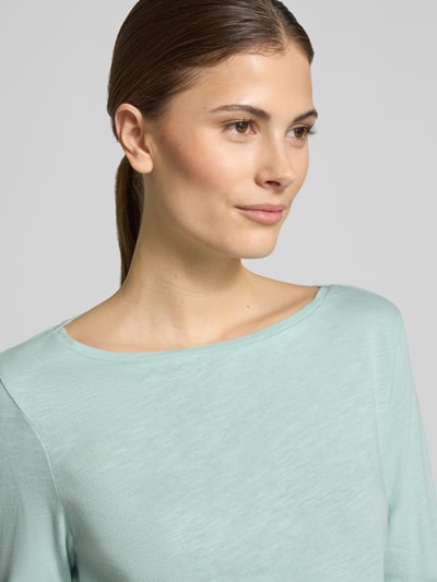 Tom Tailor Regular Fit Langarmshirt aus Bio-Baumwoll-Mix Mint 3