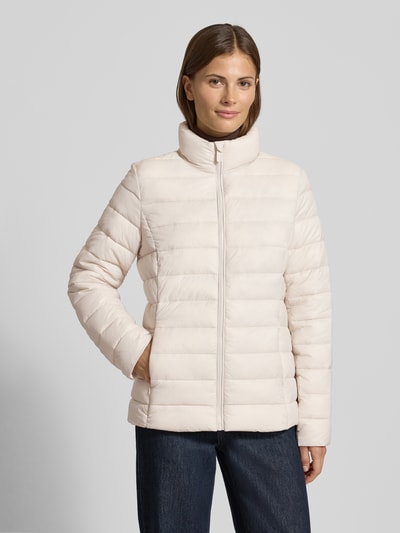 Christian Berg Woman Selection Gewatteerd jack met opstaande kraag Steengrijs - 4