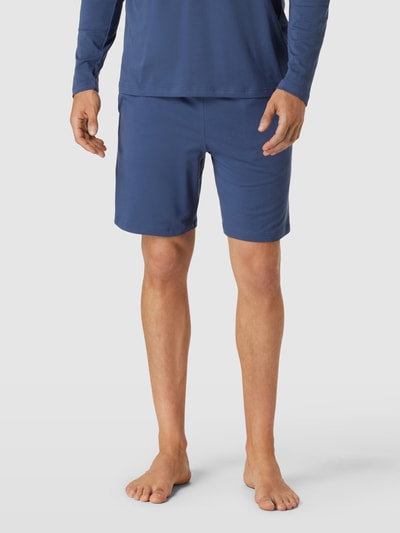 BOSS Sweatshorts mit elastischem Bund Blau 4