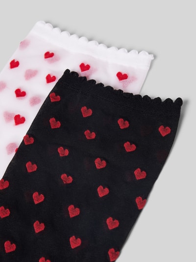 Review Socken mit Motiv-Print im 2er-Pack Black 2