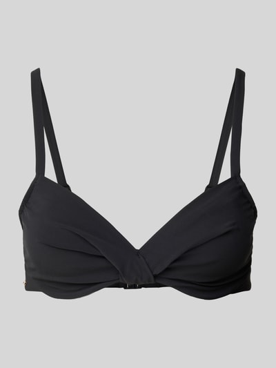 Barts Bikini-Oberteil mit Knoten-Detail Black 1