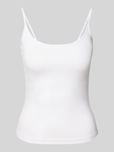 WEEKDAY Trägertop mit Spaghettiträger Modell 'Ivy' Weiss 2