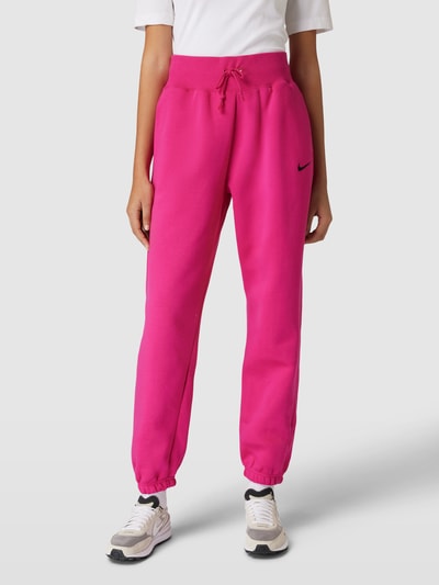 Nike Joggingbroek met labelstitching Felroze - 4