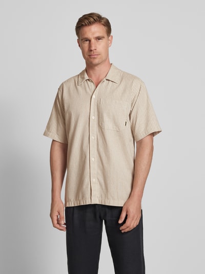 WOODBIRD Freizeithemd mit Knopfleiste Modell 'Banks' Offwhite 4