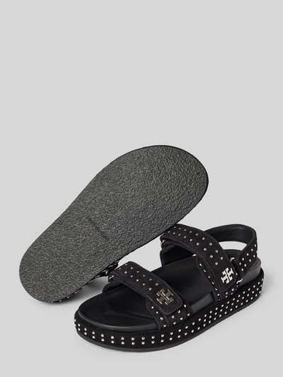 Tory Burch Sandalen mit Klettverschluss Black 5