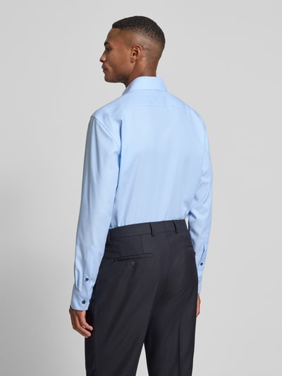 OLYMP Modern Fit Businesshemd mit Kentkragen Modell 'Global Kent' Bleu 5