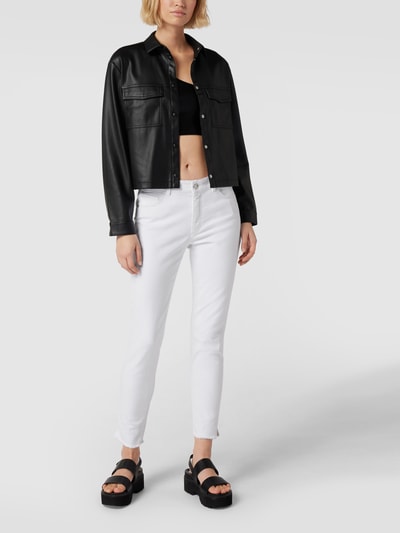 Marc Cain Slim fit jeans met stretch Offwhite - 1