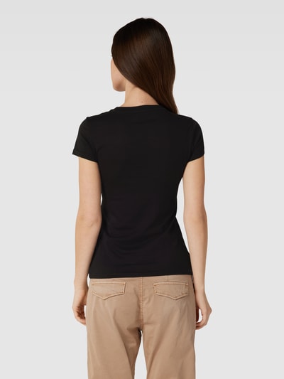 ARMANI EXCHANGE T-Shirt mit Label-Print Black 5