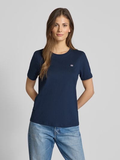 Tommy Hilfiger T-Shirt aus reiner Baumwolle Marine 4