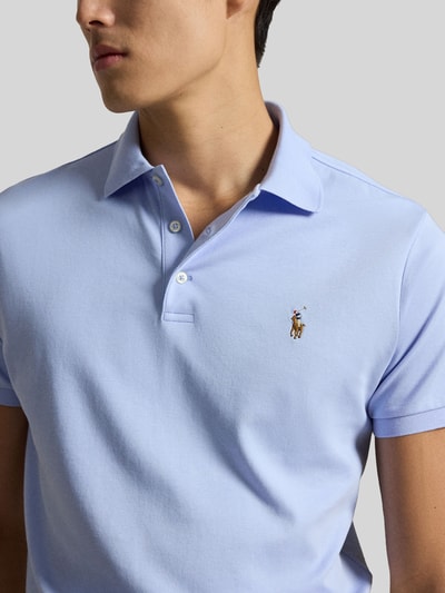 Polo Ralph Lauren regular fit poloshirt van puur katoen Lichtblauw - 3