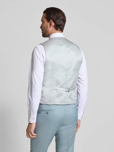 Wilvorst Gilet met V-hals Aquablauw - 5