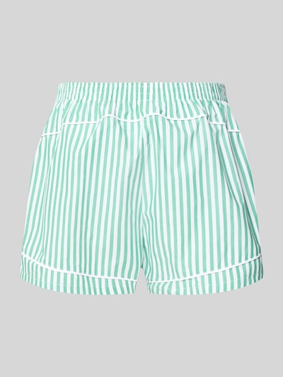 Calvin Klein Underwear Regular Fit Pyjama Shorts aus reiner Baumwolle Gruen 3