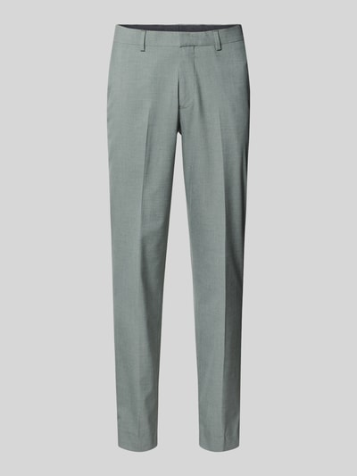 Produktfoto, Regular Fit Anzughose mit Viskose-Anteil von s.Oliver BLACK LABEL, efekt: jednolity kolor, melanż, kanty, wpuszczane kieszenie, kieszenie z tyłu, mieszanka materiałów z dodatkiem wiskozy