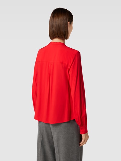 Jake*s Casual Blouse van viscose met maokraag Rood - 5