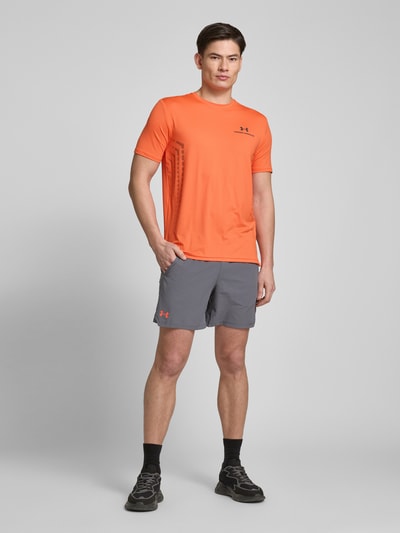 Under Armour Regular fit korte broek met zijsplitten, model 'Vanish' Antraciet - 1