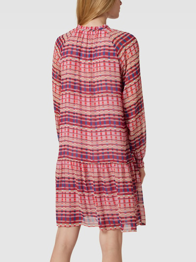 Esprit Collection Sukienka koszulowa z wzorem na całej powierzchni Różowy 5