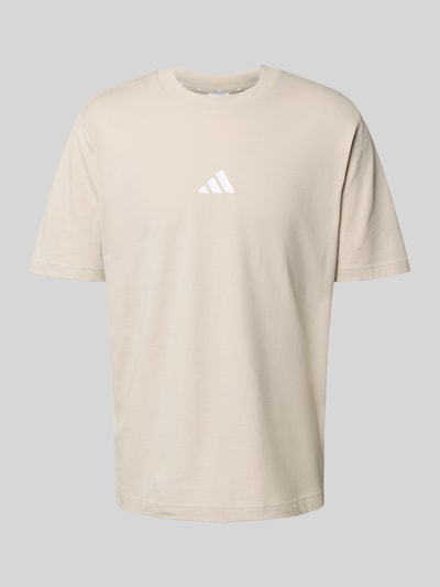 adidas Sportswear T-Shirt mit Label-Stitching und Rundhalsausschnitt Sand 2